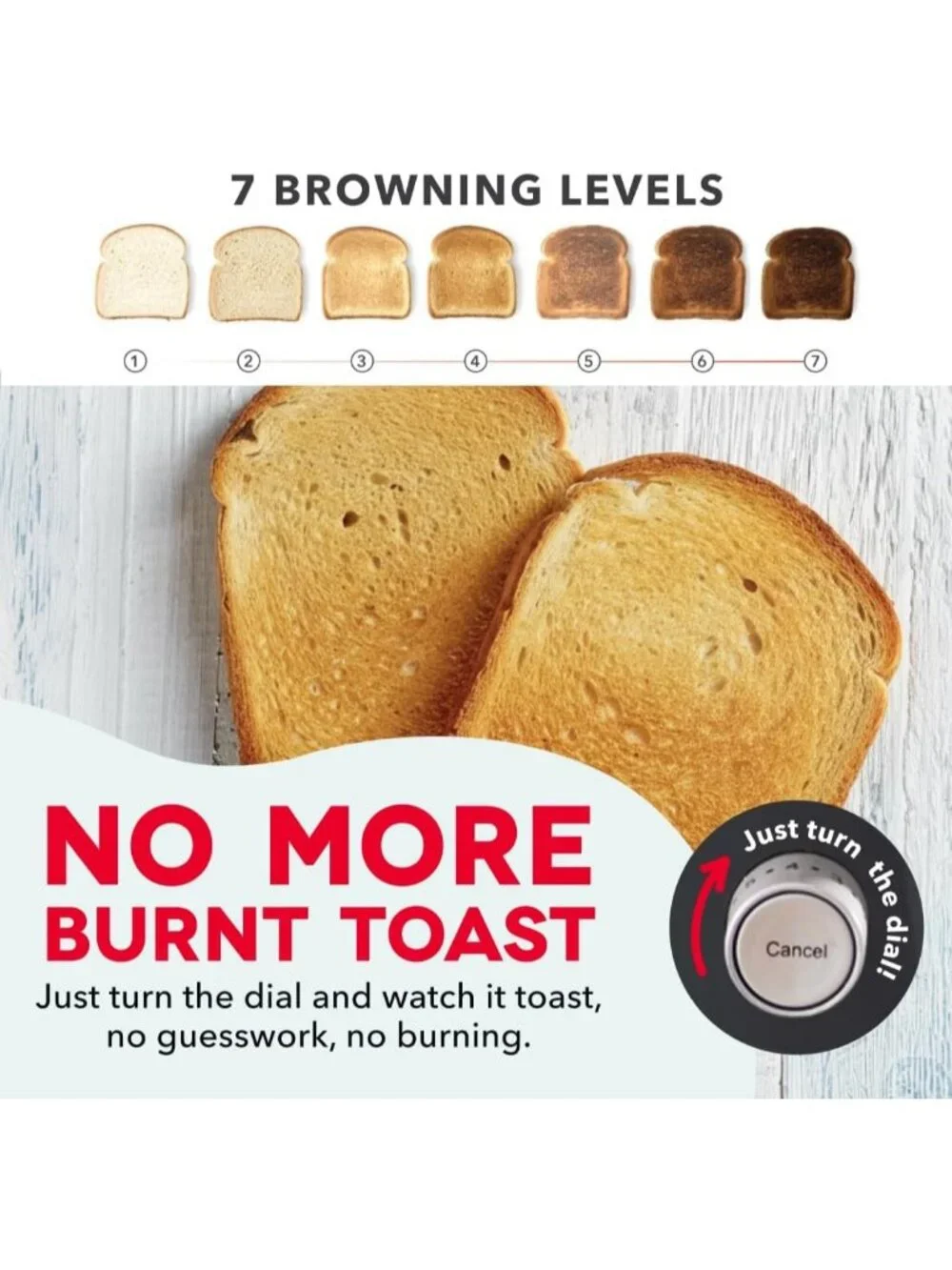 Gray Clear View Extra Wide Slot with See Through Window Reheat Baked Toaster